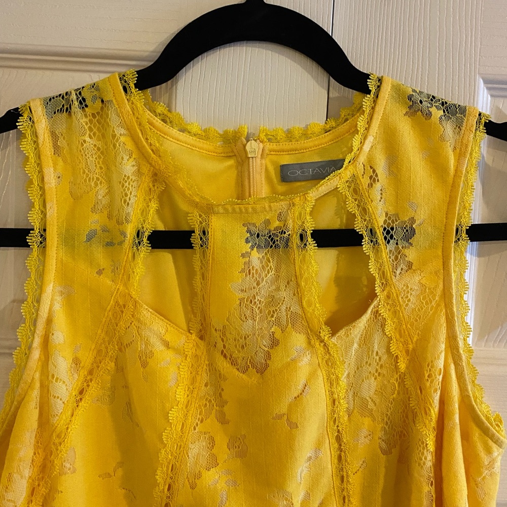 Yellow blouse